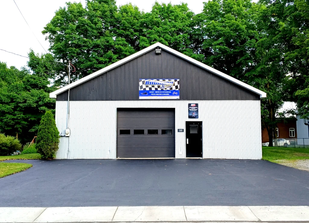 Garage BilodeauSport situé au 1381 Route Sainte-Thérèse Sainte-Hénédine