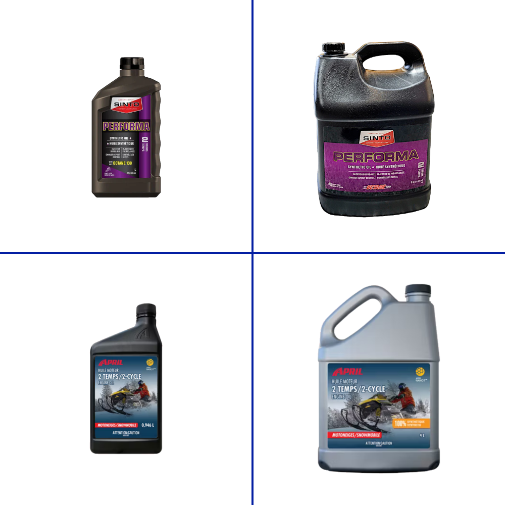 Huiles à essence pour moteurs 2 temps